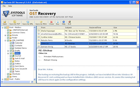 Convert OST to PST 3.5